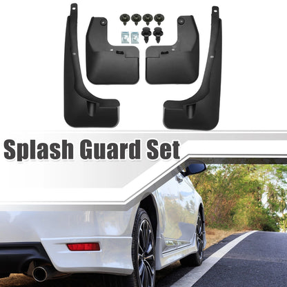 1 Set Front and Rear Mud Flaps Splash Guards for Toyota RAV4 (2016–2018)