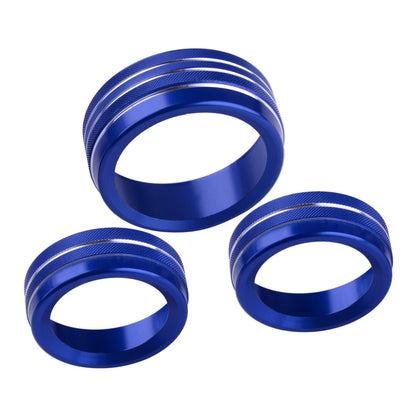 Aluminum AC Climate Control Knob Ring Covers for Dodge Challenger (2015-2019)