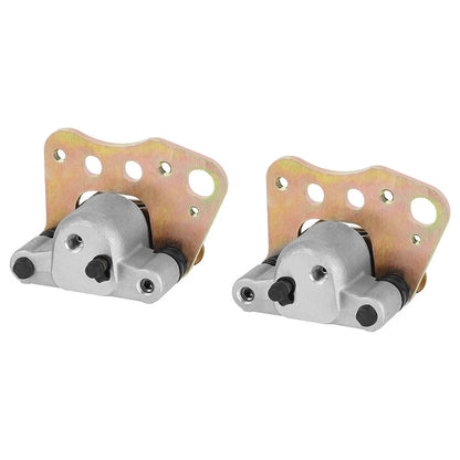 2 x Front Brake Calipers & Pads for Polaris Sportsman 700 (2002–2004)