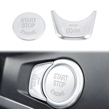 Off & Engine Start Stop Switch Button Cover Set for BMW 5 Series 7 Series