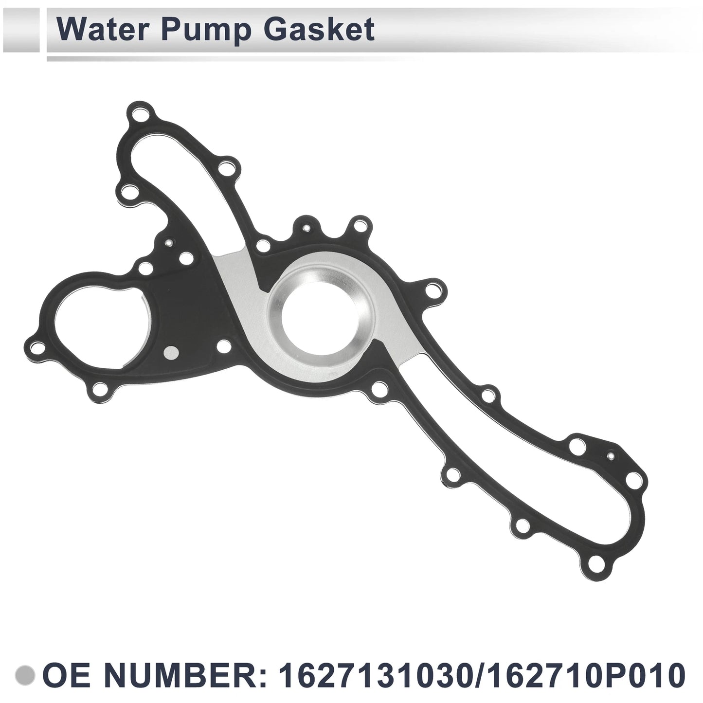Water Pump Gasket for Toyota Camry 2007-2017 Rubber 1 x Engine Component