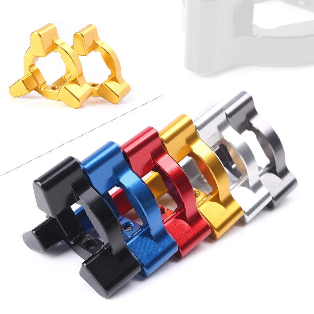 2 x 17MM CNC Aluminum Gold Fork Preload Adjusters for Universal Models