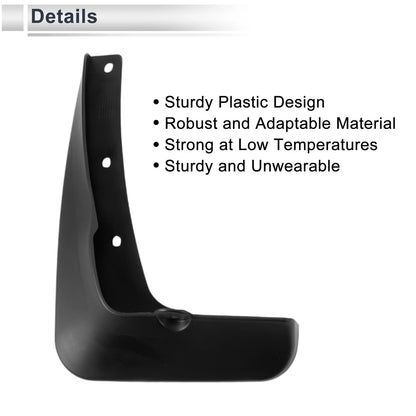 Mud Flaps Splash Guards 1 Set for Mazda 8 (2011-2015)