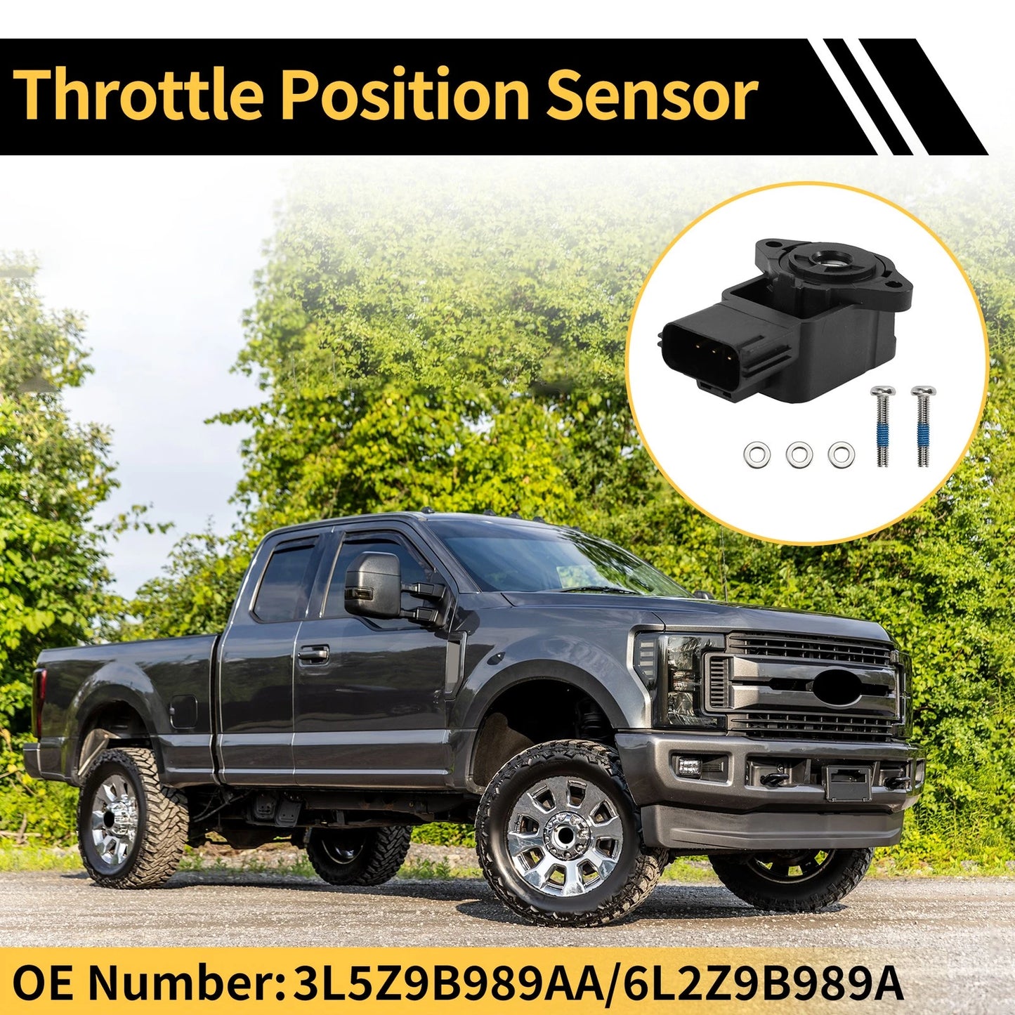 Throttle Position Sensor TPS for Ford F-250 Super Duty (2005-2010)