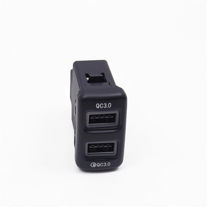 18W Dual-USB QC3.0 Fast Car Charger for Toyota Tacoma, FJ Cruiser, Tundra