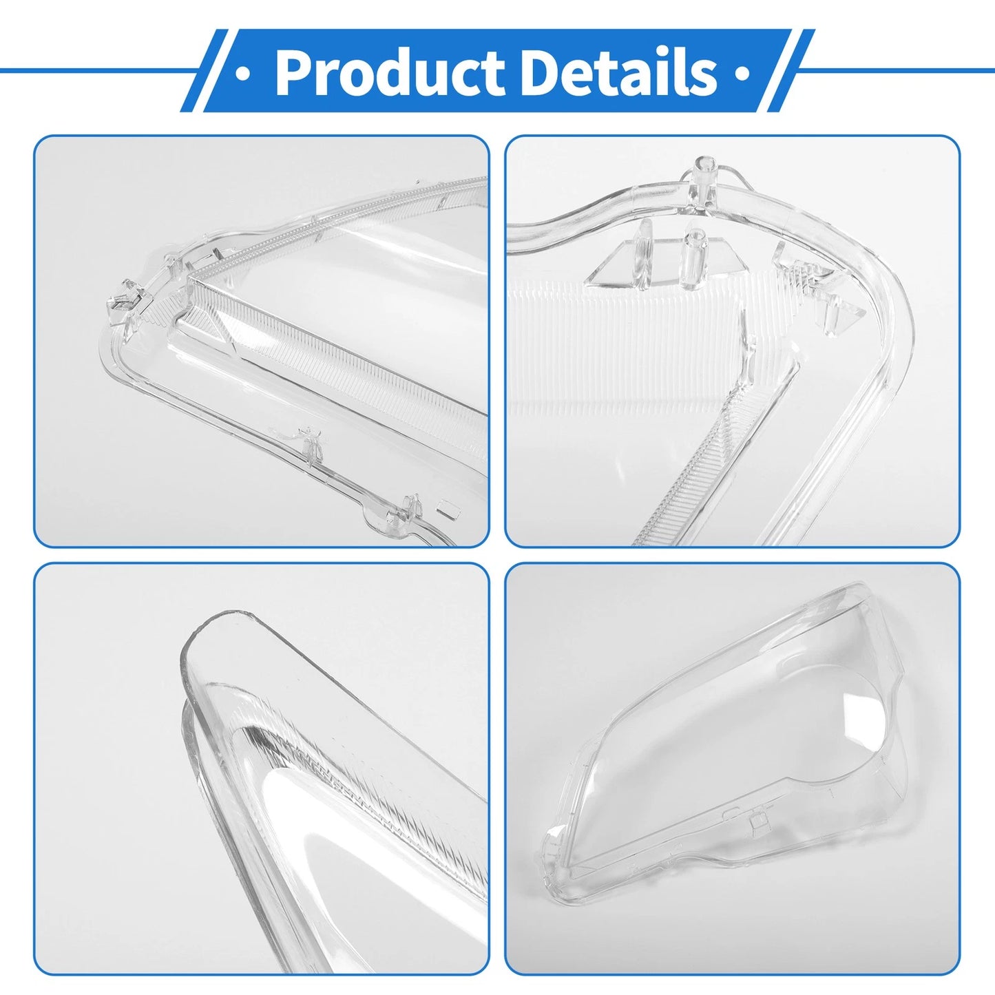 Car Front Left Headlight Lens Cover for Lexus GX460 (2010-2013)