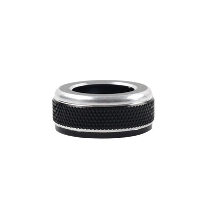 Black Console Volume Button Switch Ring for Lexus NX250 NX350h NX450h (2022-2024)