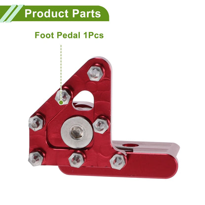 Motorcycle Foot Pegs for Honda CRF50 Footrests Red (2004-2023)