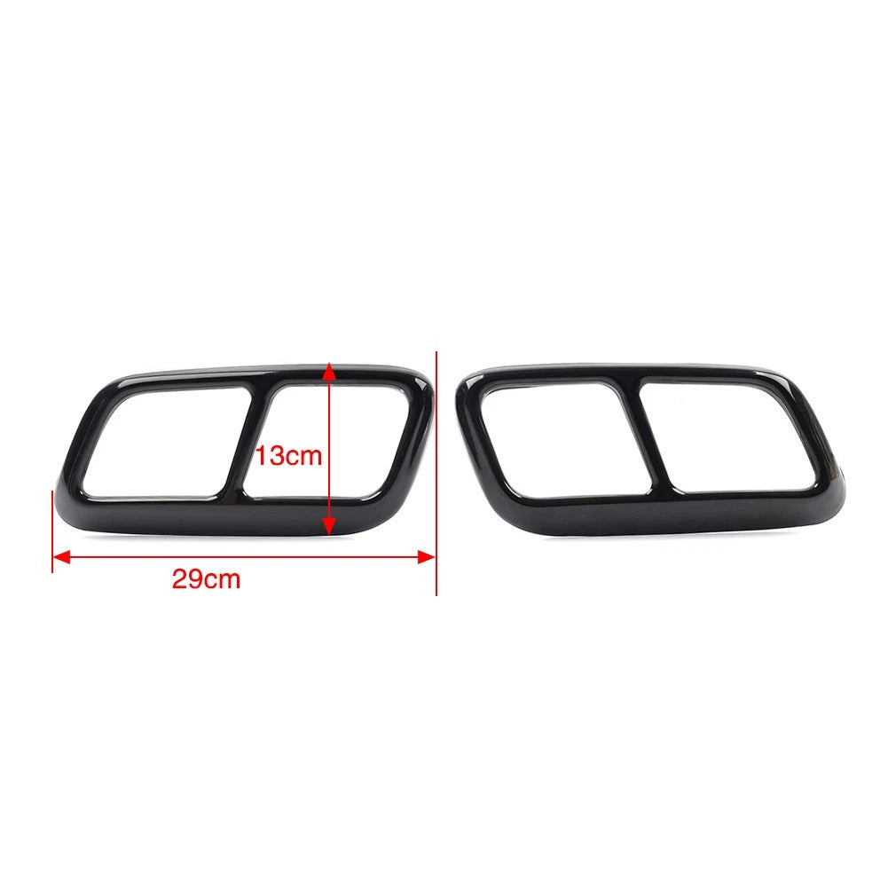 Muffler Tail Pipe Cover for Land Rover Range Rover Sport (2018-2019) Black