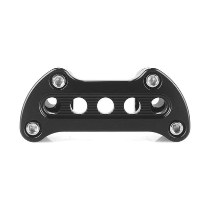 1pc Black Handle Bar Riser Clamp for Harley Dyna, Softail, Sportster (2006-2023)