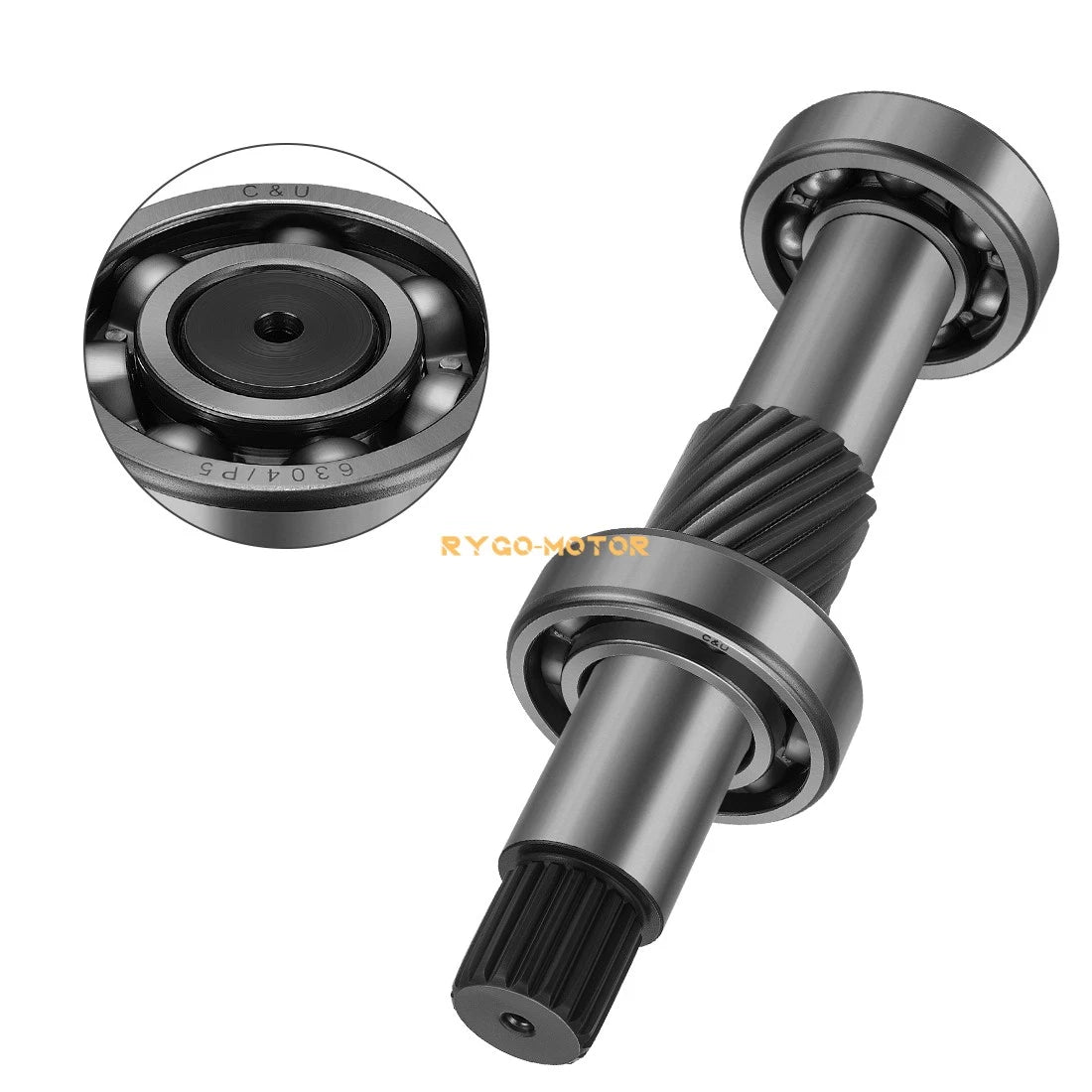 Rear Axle Input Shaft for Yamaha G29/Drive Electric Golf Carts (2007–2016)