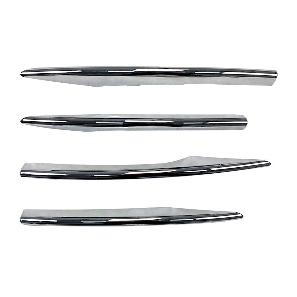 4x Fog Light Cover Trim for Mercedes Benz E-Class W213 (2021+) Chrome