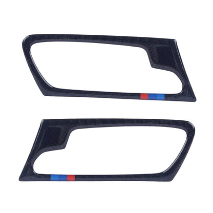 4 x Carbon Fiber Style Door Handle Covers for BMW X5 E70 (2008-2013)