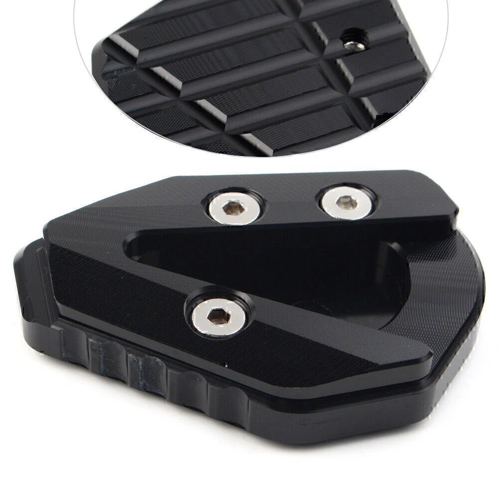 Black Kickstand Foot Support Pad for YAMAHA YZFR6 (2017-2021)