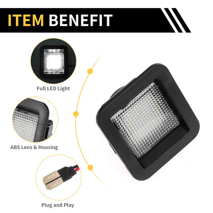 License Plate Light Tag Lamp for Ford F-150 (2015-2023)