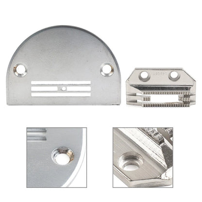 Needle Plate & Feed Dog for Industrial Single Needle Machines