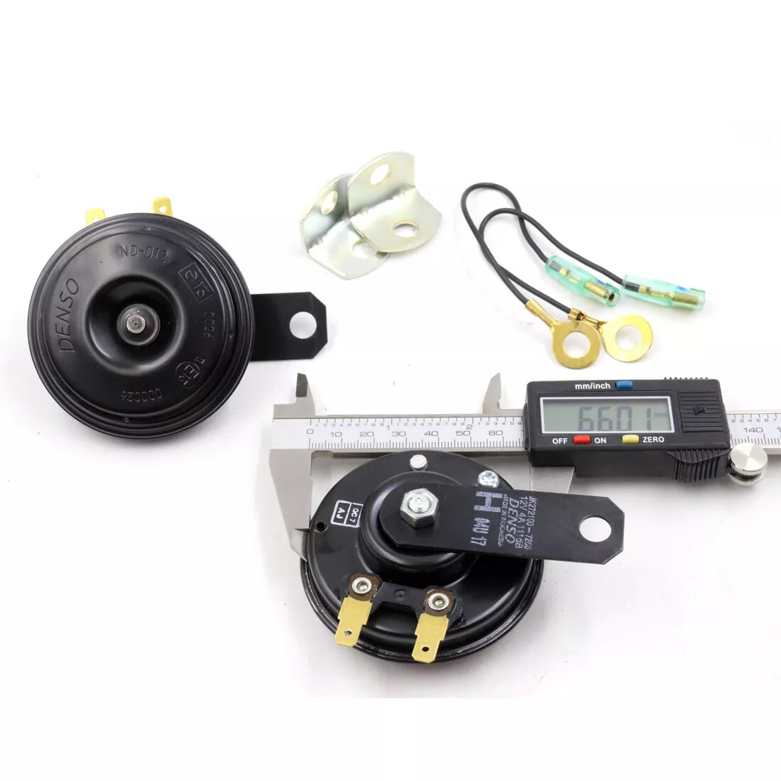 12V Car Horns x2 for Universal Denso Tone 111dB