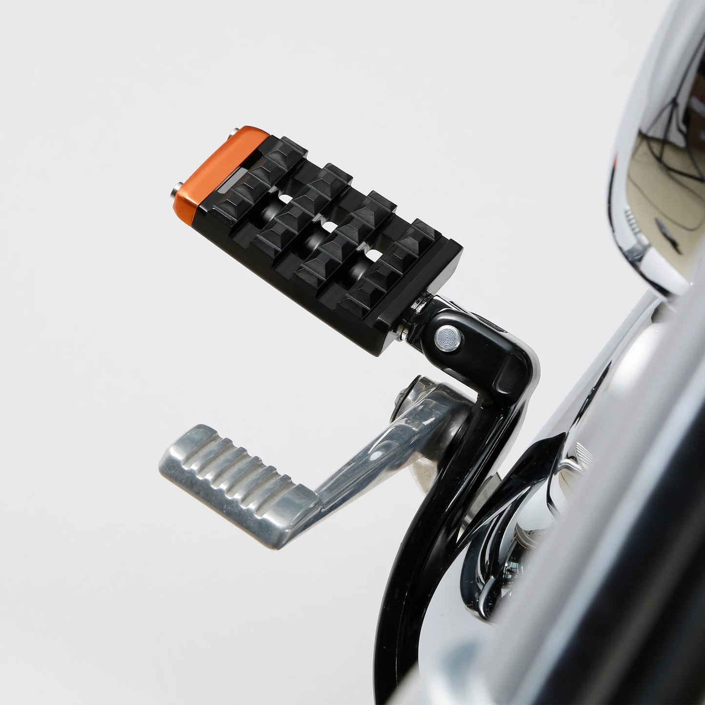 Black Rider Foot Pegs for Harley Softail Street Bob Fat Bob (2018-2025)