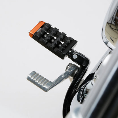 Black Rider Foot Pegs for Harley Softail Street Bob Fat Bob (2018-2025)