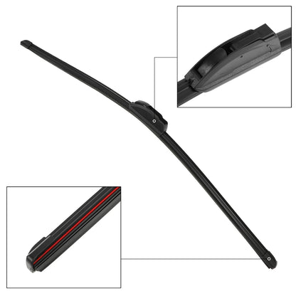 3 Pcs Front Windshield Wiper Blades for Toyota Prius (2010-2015)