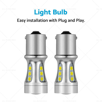LED Reverse Tail Light Bulbs for Toyota Landcruiser 80 Series (1990-1997)