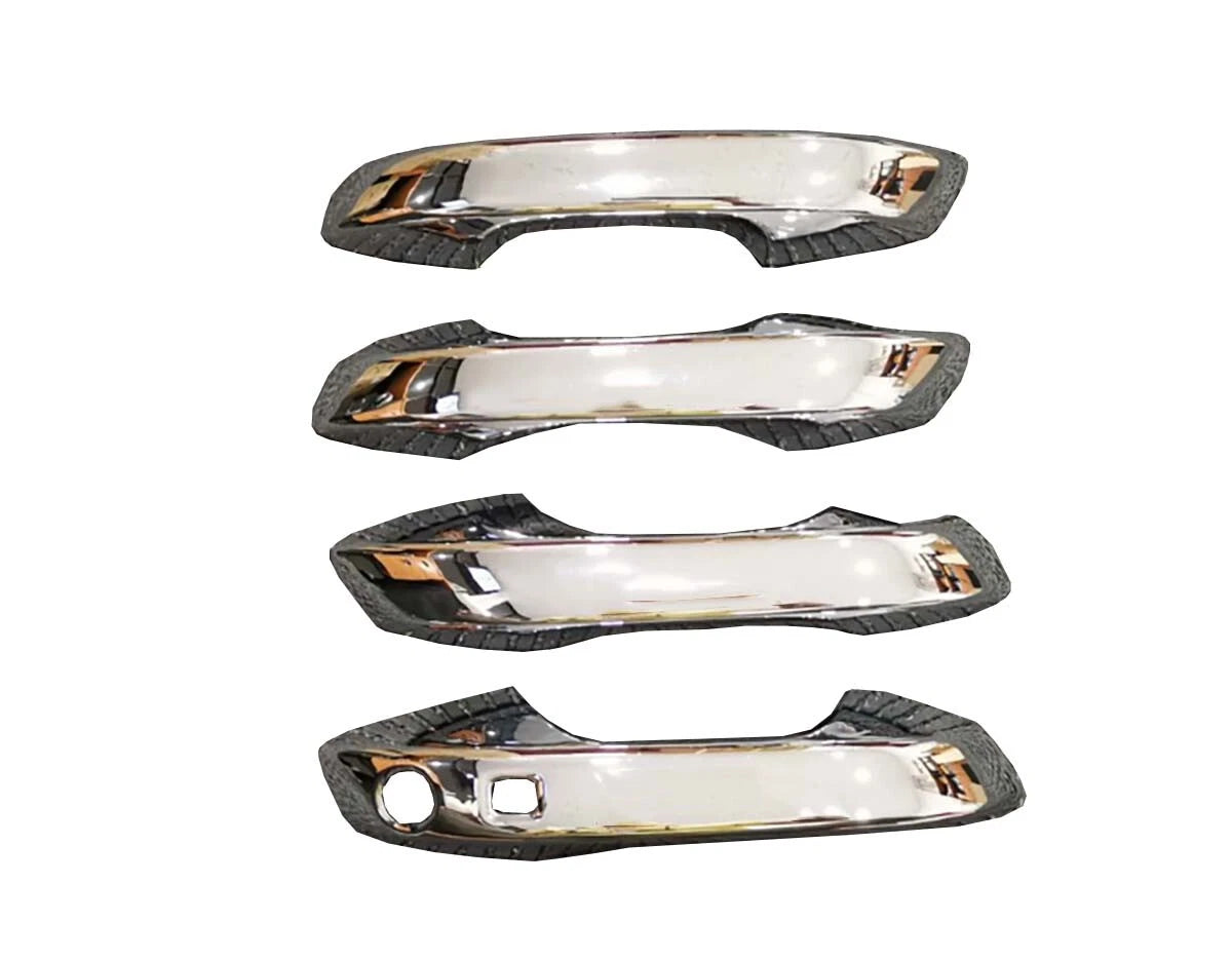4 x Chrome Door Catch Handle Cover Trim for BYD Atto3 (2022-2024)