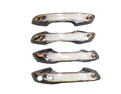 4 x Chrome Door Catch Handle Cover Trim for BYD Atto3 (2022-2024)