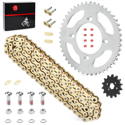 Drive Chain & Sprockets Kit for Honda XR80R/CRF80F 1985-2013 420VM-X