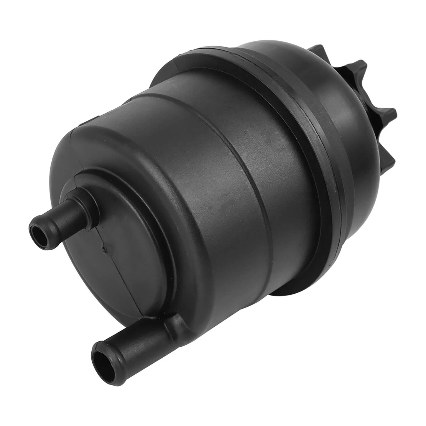 Black Power Steering Fluid Reservoir Bottle with Cap for BMW (1982-1994)