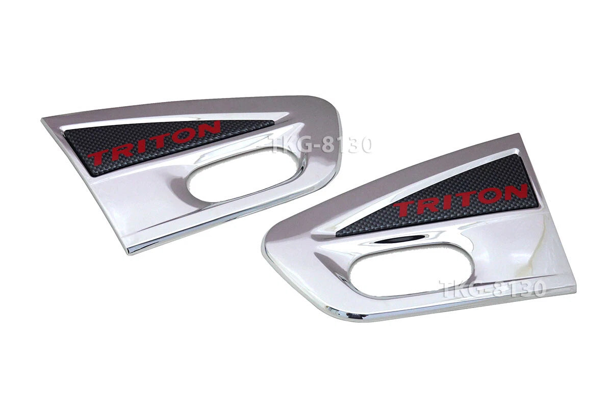 Chrome Side Vent for Mitsubishi L200 Triton Ute(2005-2014)