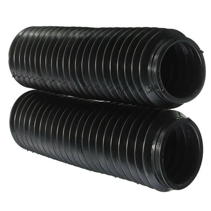 2 x Motorcycle Rubber Fork Gaiters Protector Shock Front Boots for CQR Model