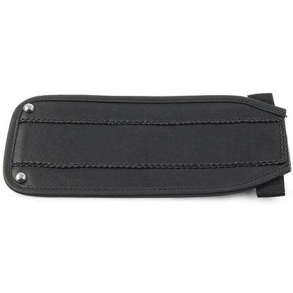Black PU Leather Gas Tank Panel Bib for Harley Electra Glide FLH