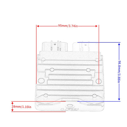 Voltage Regulator Rectifier for Can-Am Ryker STD 900/600 ACE (2019-2021)