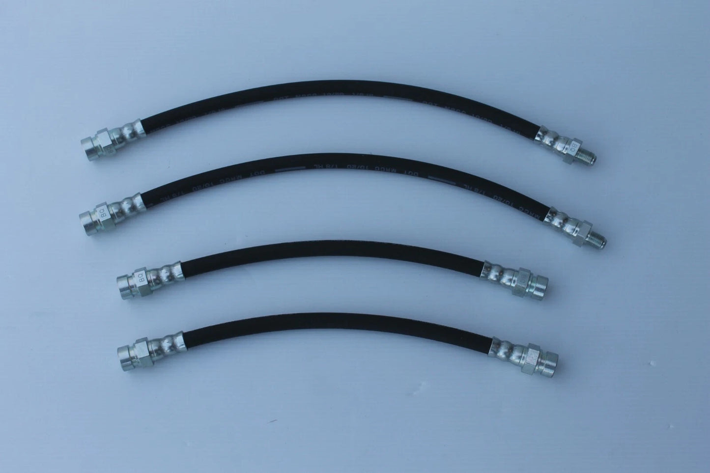 Brake Hose Set (4) for VW Beetle 1500cc (8/66 - 7/67)
