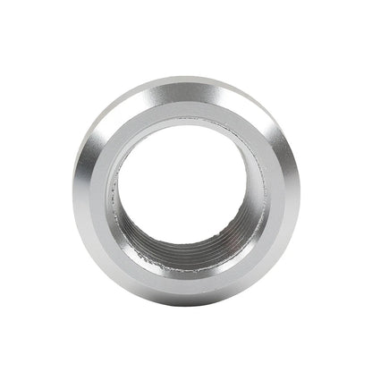 3/8" NPT Silver Aluminum Weld On Flange Fuel Fitting for Make & Model