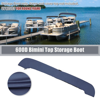 Boat Bimini Top / 73"-78" / Storage Boot Cover for Boat Bimini Top