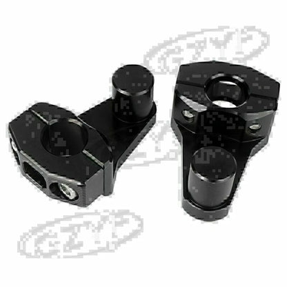 Aluminum 7/8" 22mm CNC Motorcycle Handlebar Mount Clamps for Bike