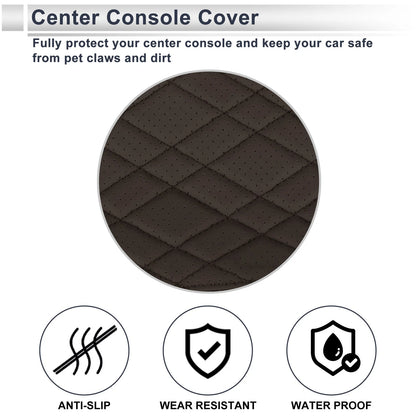 Car Center Console Cover for BMW 2 Series Deep Brown (2017-2023) 1 x Pc