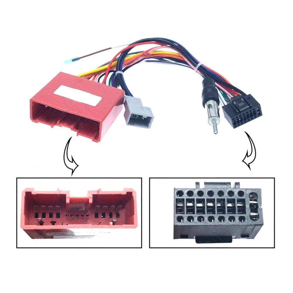 2 x Wiring Harness Connector / Stereo Adaptor for Mazda 2/3/6 (2008–2021)