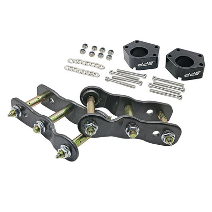 Ball Joint Spacers + Rear Shackles Lift Kit for Toyota Hilux IFS (89-04)