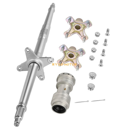 Rear Axle Shaft & Wheel Hub & Bearing Carrier for Honda TRX400X (2009–2014)