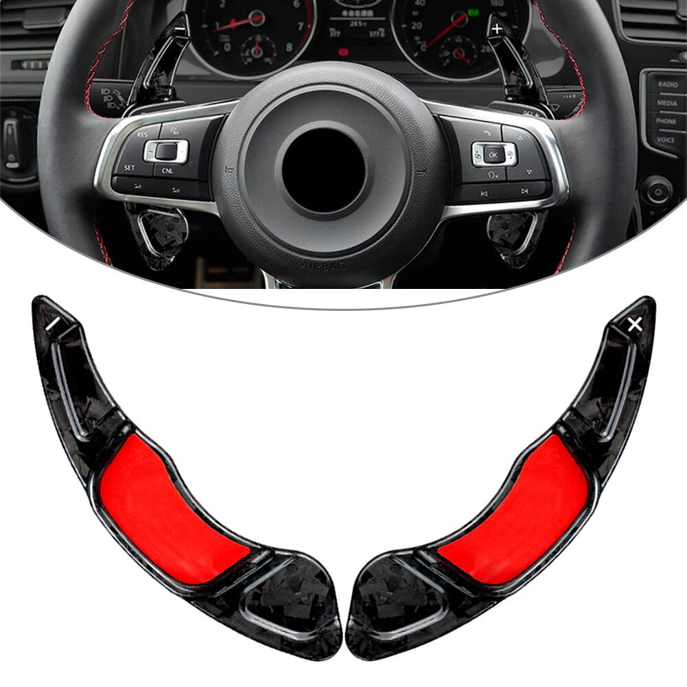 Steering Wheel Paddle Shifter Extensions for VW Golf 7 MK7, MK7.5, Polo