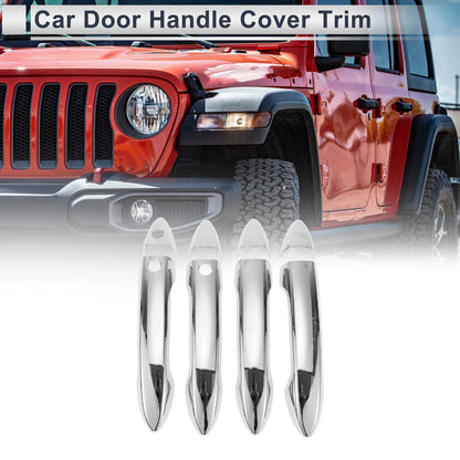 Door Handle Cover for Honda Accord (2018-2023) Durable Silver Tone