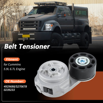 Drive Belt Tensioner Pulley for Ford F650 F750 Freightliner B2 M2