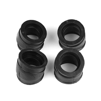 4Pcs Carburetor Intake Manifold Boot for Honda CB750C, CB750F, CB750K (1979-1982)
