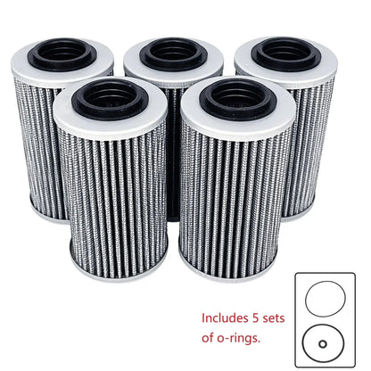 5x Oil Filter w/ O-rings for Can Am/Sea Doo Rotax 1503/1630 Engine