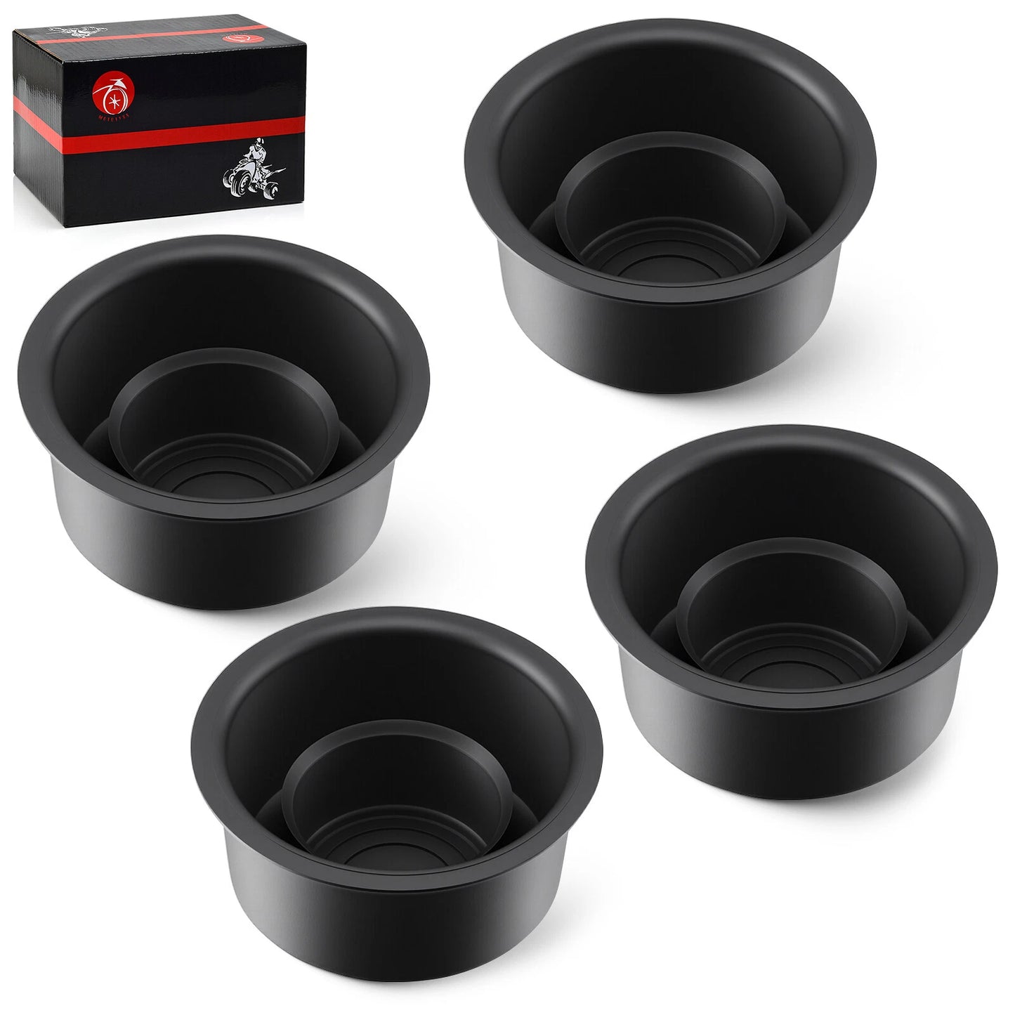 Wheel Cap Front & Rear for Yamaha Rhino 450 660 700 Grizzly 350 (2003–2010)