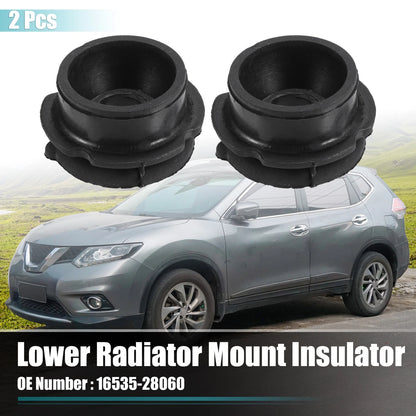 2 x Lower Radiator Mount Insulators for Toyota Avalon (2013-2018)