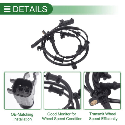 ABS Wheel Speed Sensor for Jeep Wrangler (2018-2022) 1 x Pc