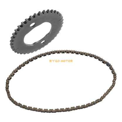 110L Cam Timing Chain & 38T Cam Shaft Sprocket for Honda TRX300 (1988-2000)